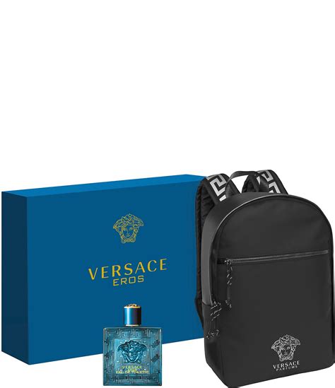 versace cologne gift set backpack|versace backpack and cologne men.